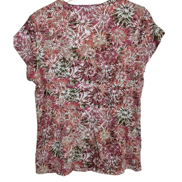 Style & Co Women's Blouse Color Print  Size Large Sku 2370 - Picture 6 of 12